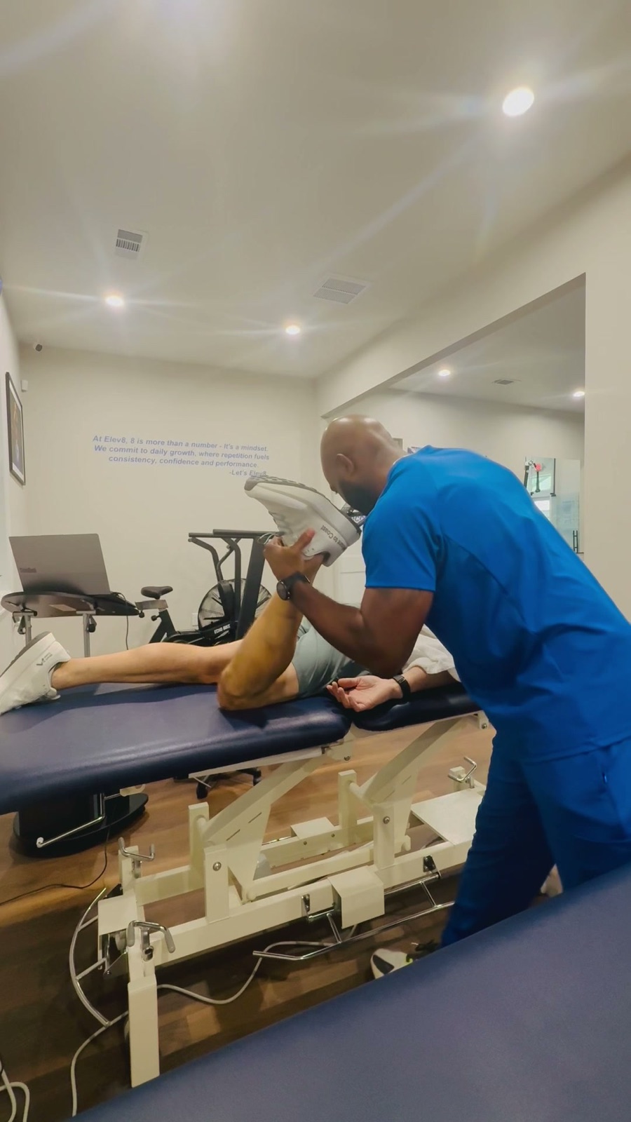 One-on-one doctor-led physical therapy at Elev8